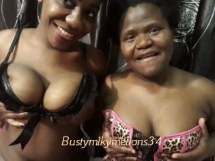 Bustymlkymellons34