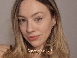 Gingerfox111
