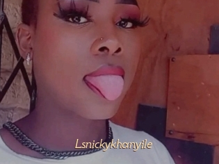 Lsnickykhanyile