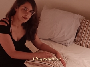 Unspeakable