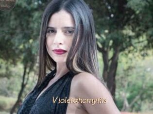 Violetahornytits