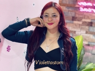 Violettastorn